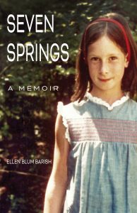 Seven Springs cover with photo of young author.