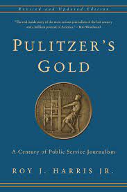 Book cover image with gold Pulitzer medal.