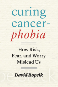 Book jacket with title Curing Cancer-Phobia.