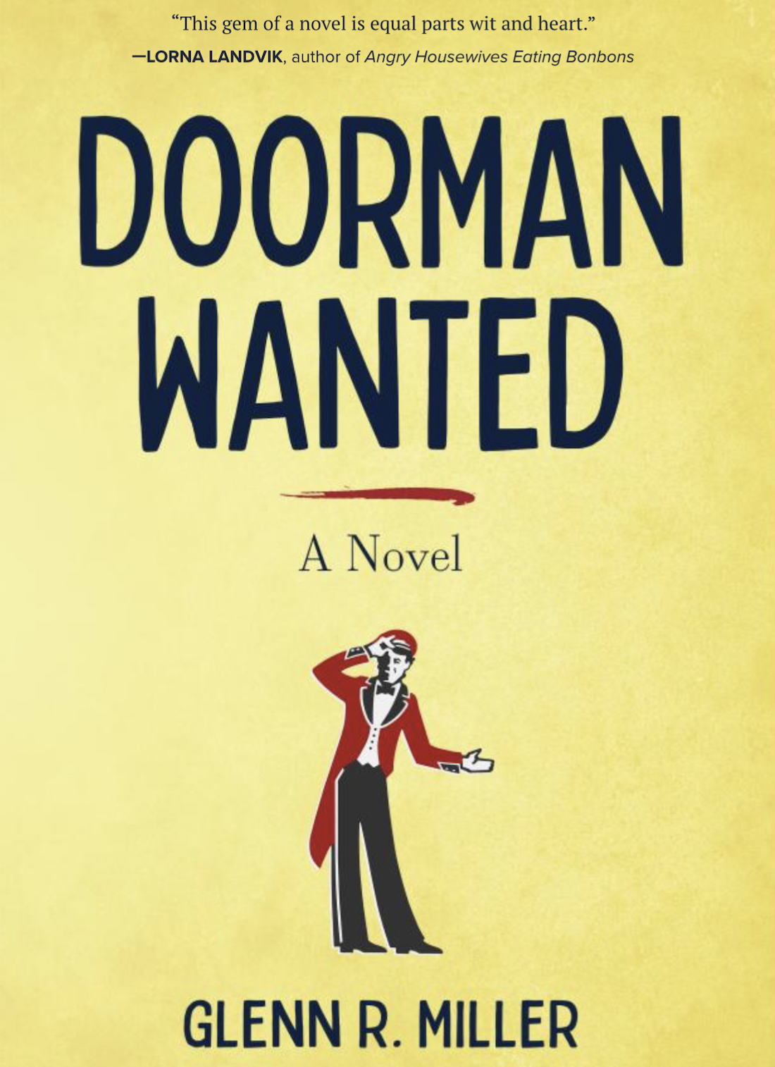 Doorman Wanted book jacket.