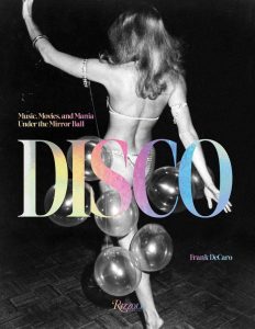 book cover with disco dancing woman