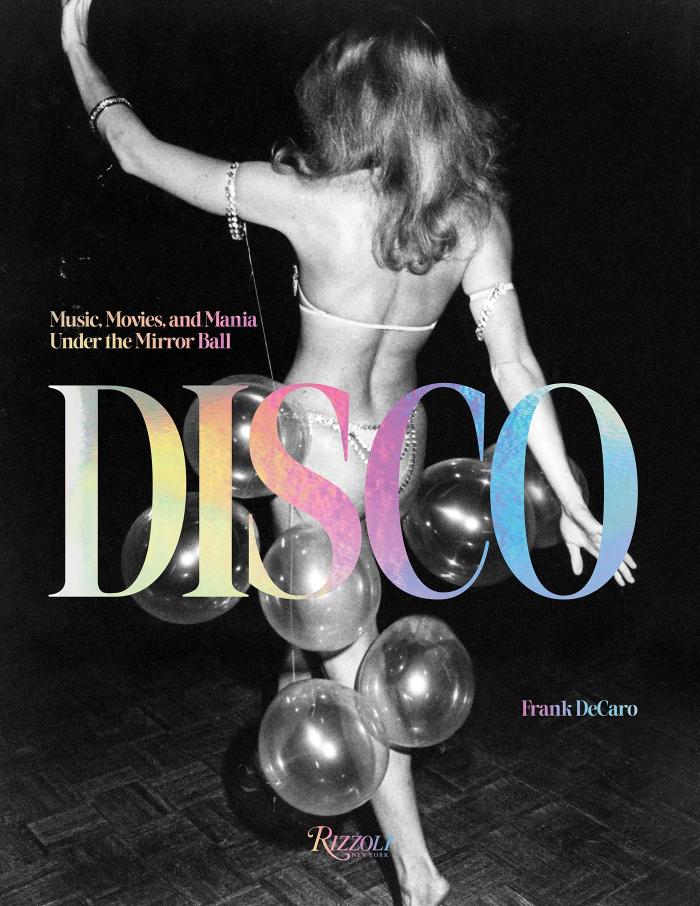 book cover with disco dancing woman