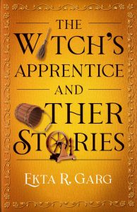 Book cover for Witch's Apprentice yellow and black