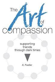 crayon text of ART in title with compassion in lowercase