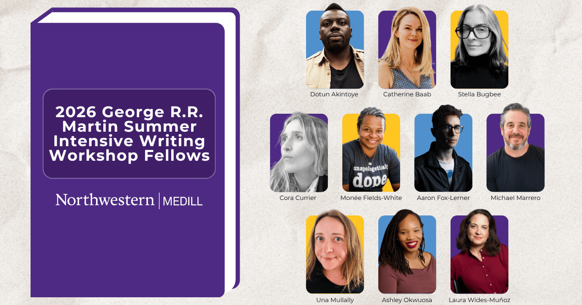 2026 George R.R. Martin Writing Workshop Fellows