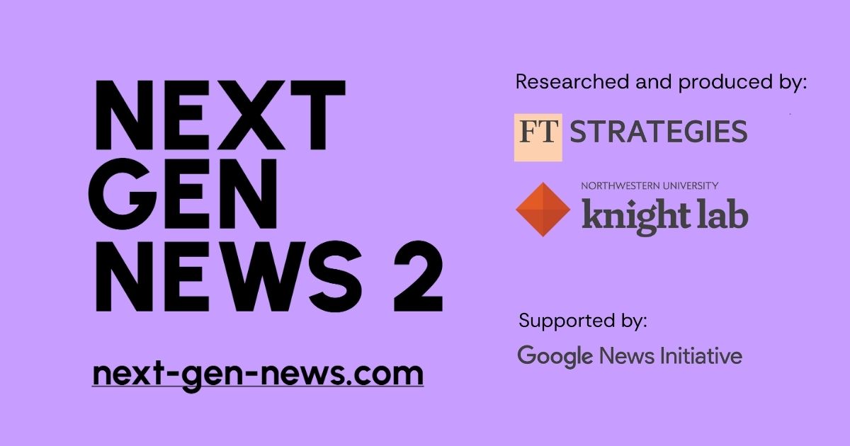 Next Gen News 2 project branding