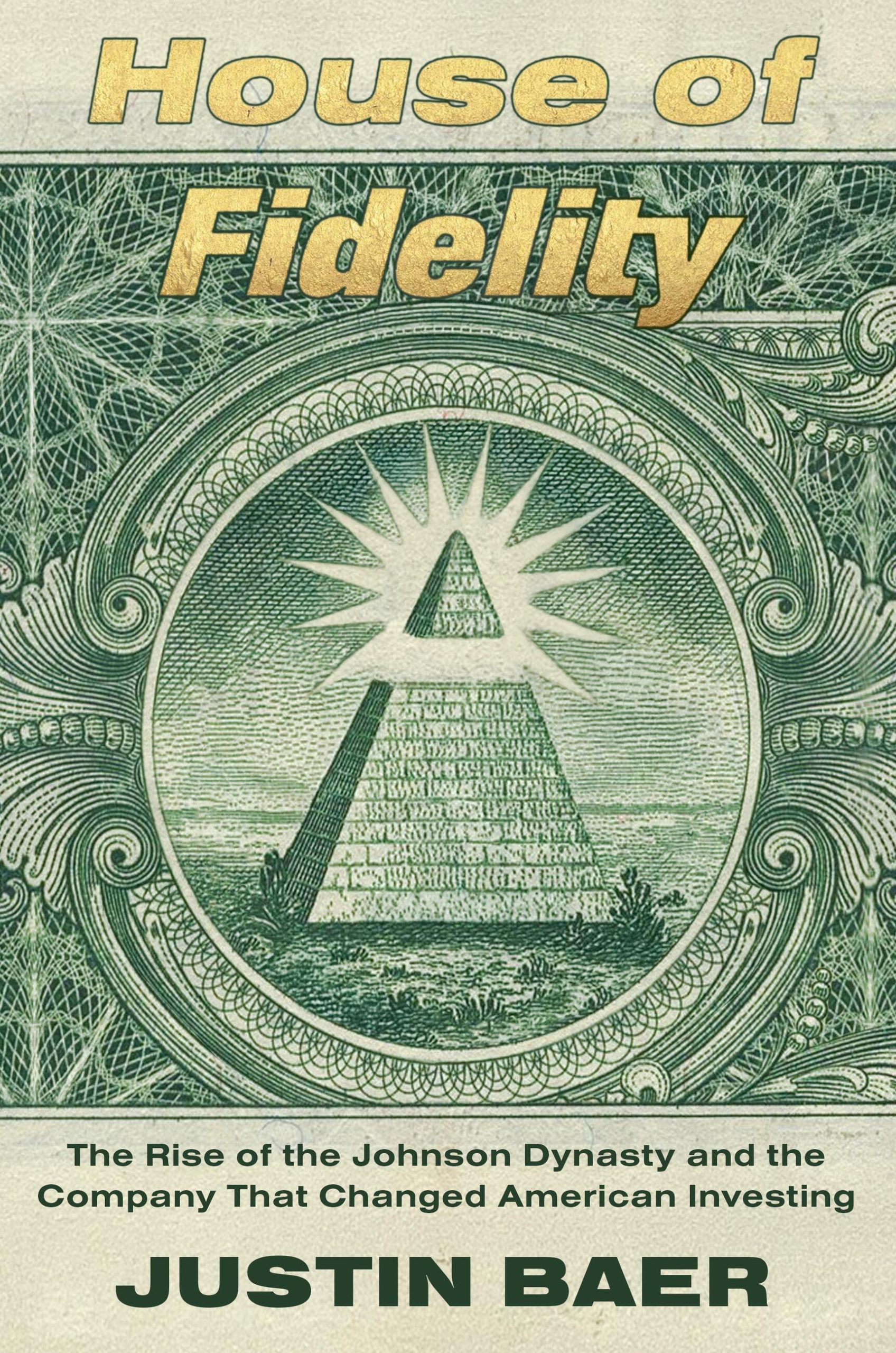 House of Fidelity book cover with pyramid design