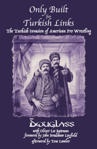 Book cover: Turkish wrestlers in traditional attire